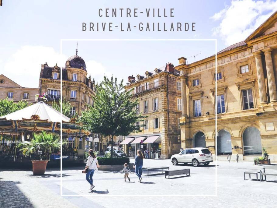 #Le Maitre Du Navire - Grand Studio - Hyper Centre Apartamento Brive-la-Gaillarde Exterior foto